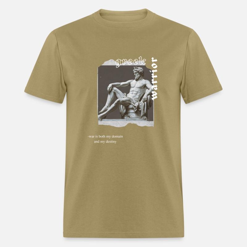 aesthetic greek warrior ares design T-Shirt