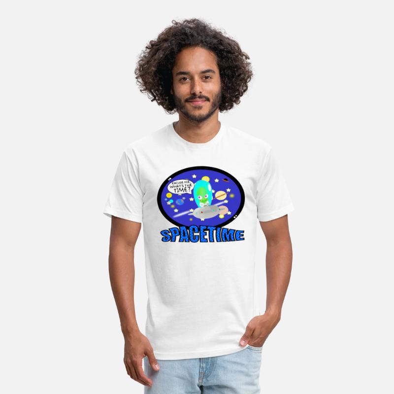 Alien Cute Funny Science Spacetime Cartoon