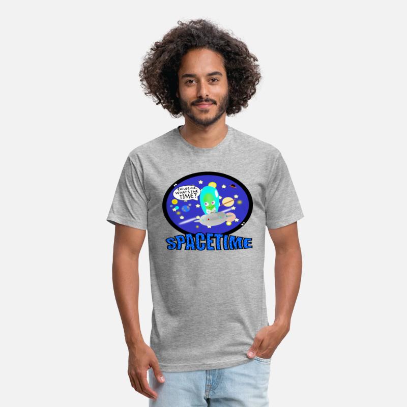 Alien Cute Funny Science Spacetime Cartoon