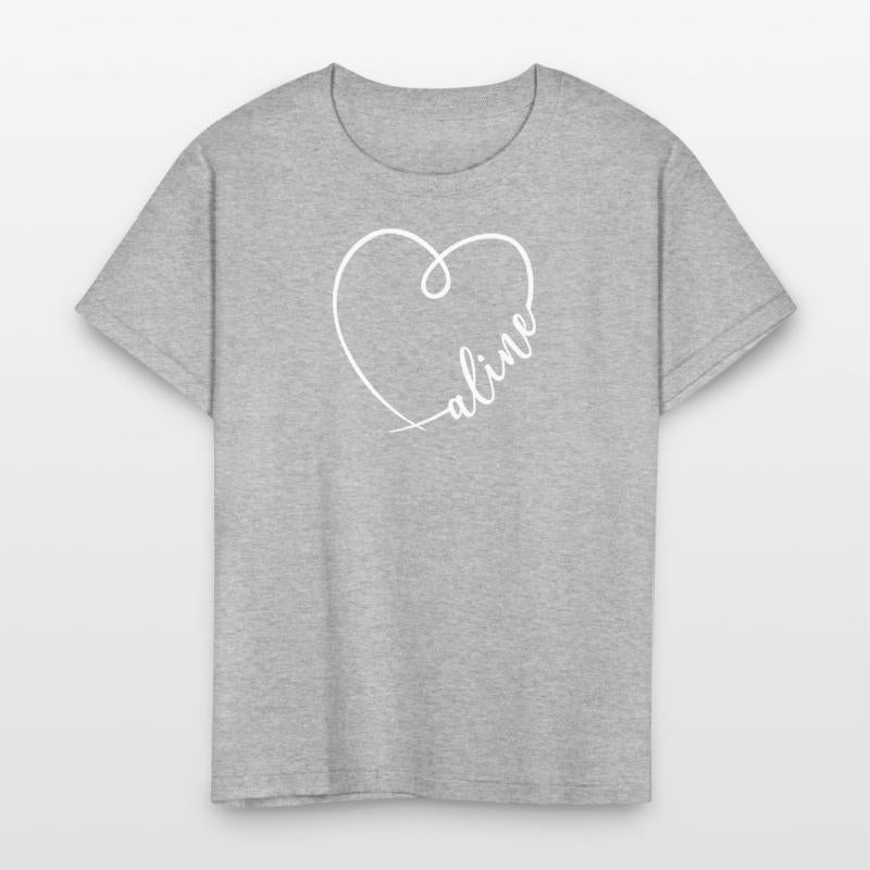 Aline Name Heart Calligraphy