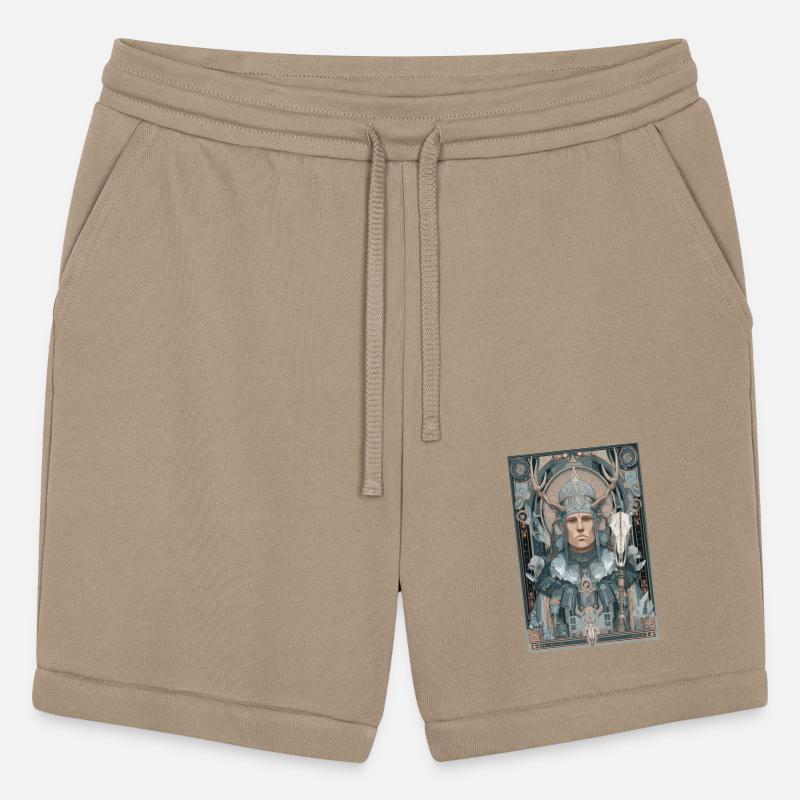 Antlered Warrior Art Nouveau