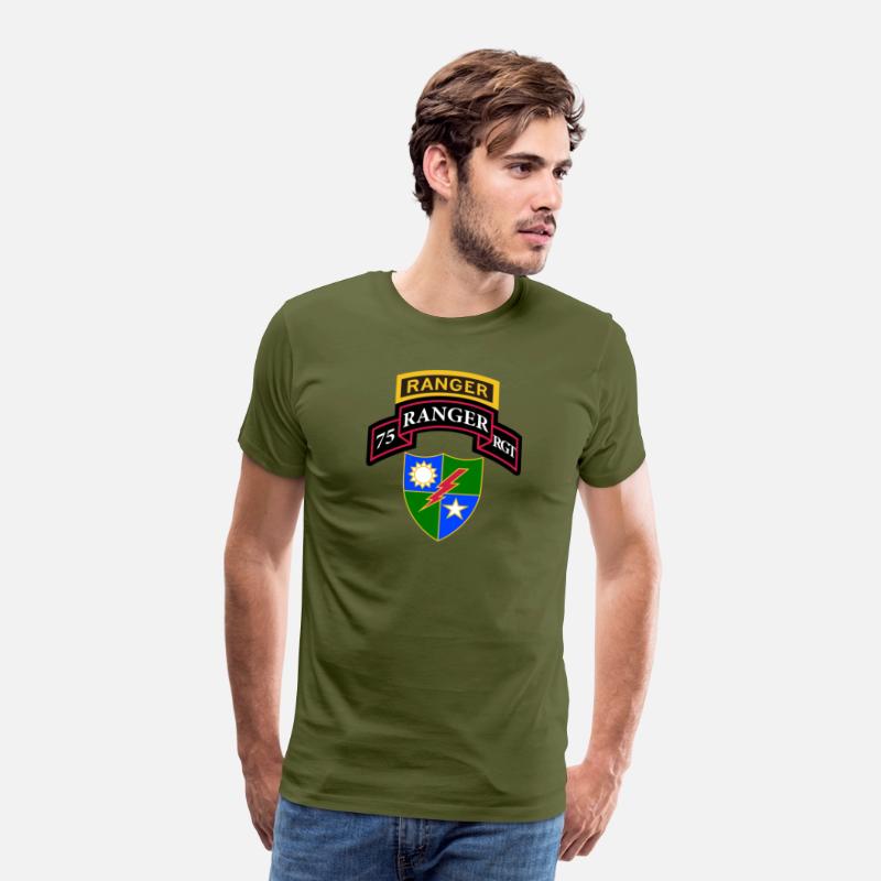 Army Ranger Shirt 75Th Ranger Shirt Scroll Tab Dui