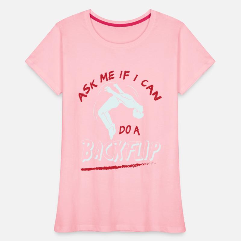 Ask Me If I Can Do A Back Flip Motif