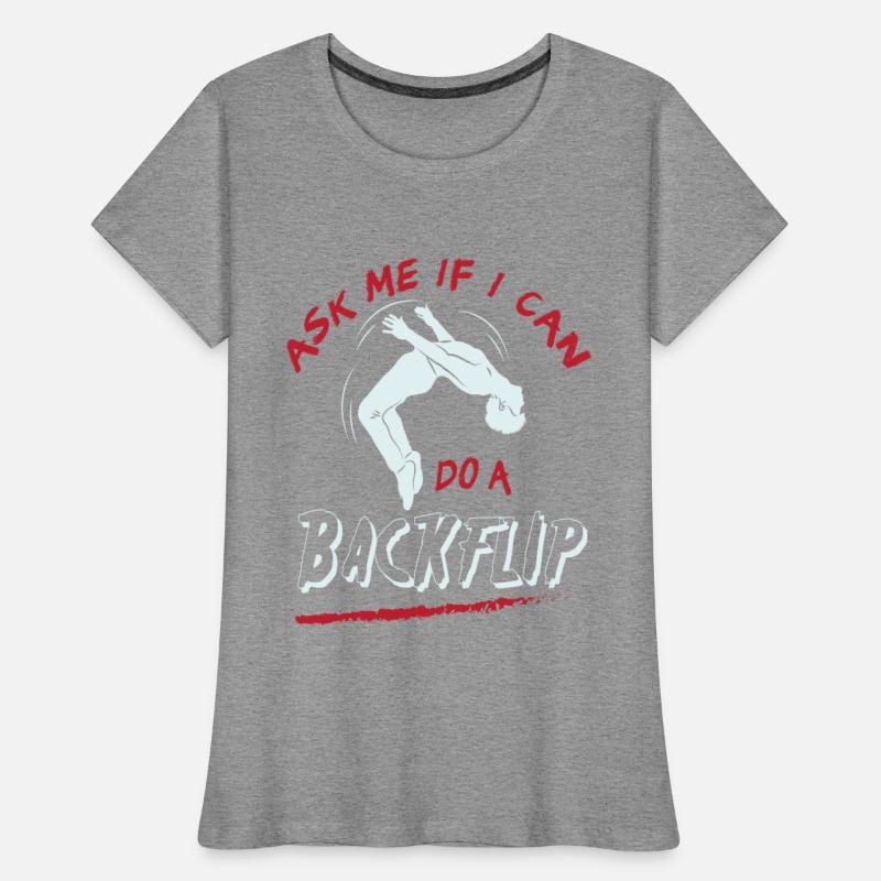 Ask Me If I Can Do A Back Flip Motif