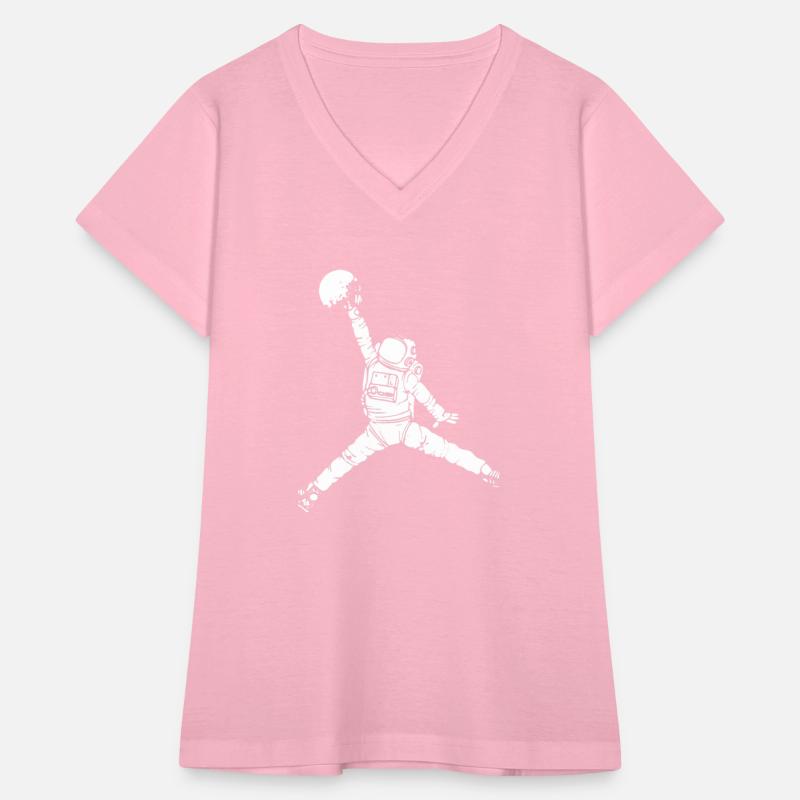 Astronaut with splits and moon