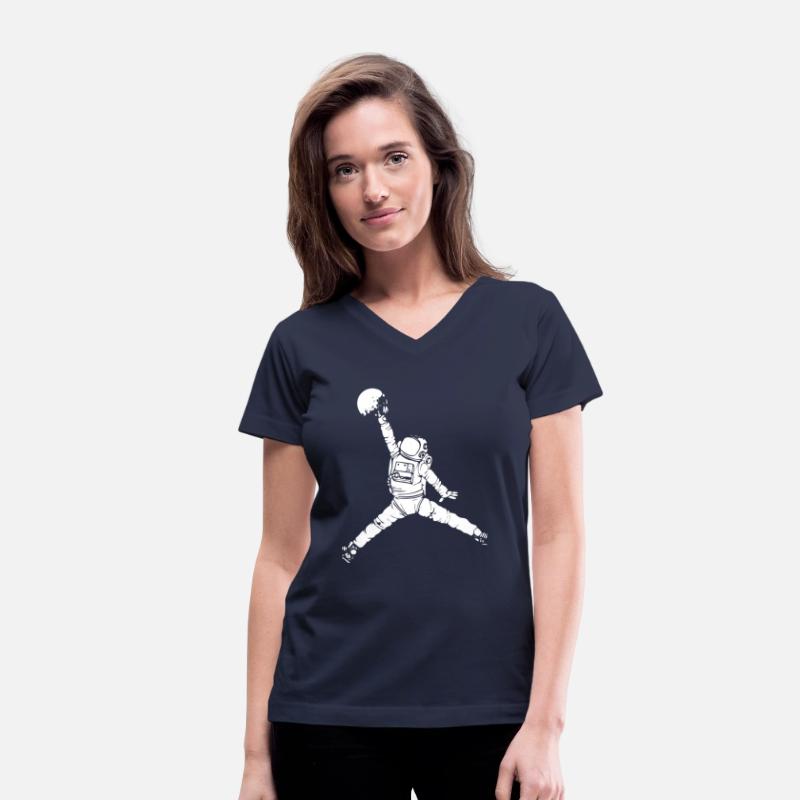 Astronaut with splits and moon