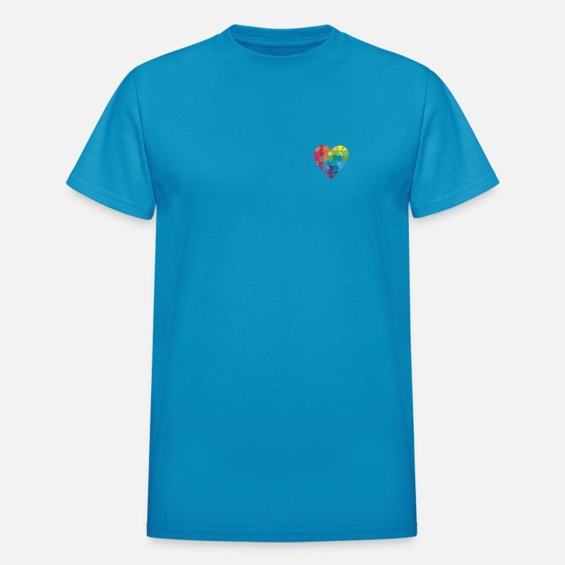 Autism Awareness Puzzle Heart Patch