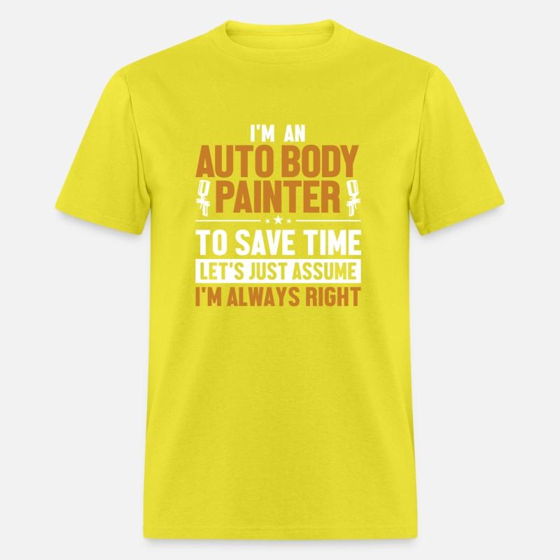 Auto Body Painter Let's Assume I'm Right Vehicle
