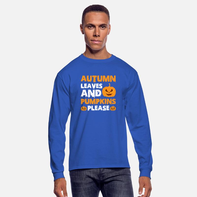 Autumn Leaves And Pumpkins Please