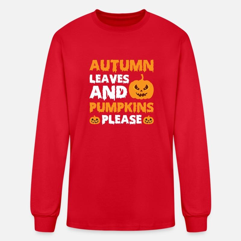 Autumn Leaves And Pumpkins Please