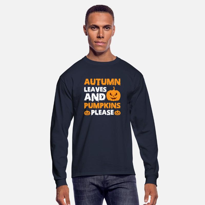 Autumn Leaves And Pumpkins Please