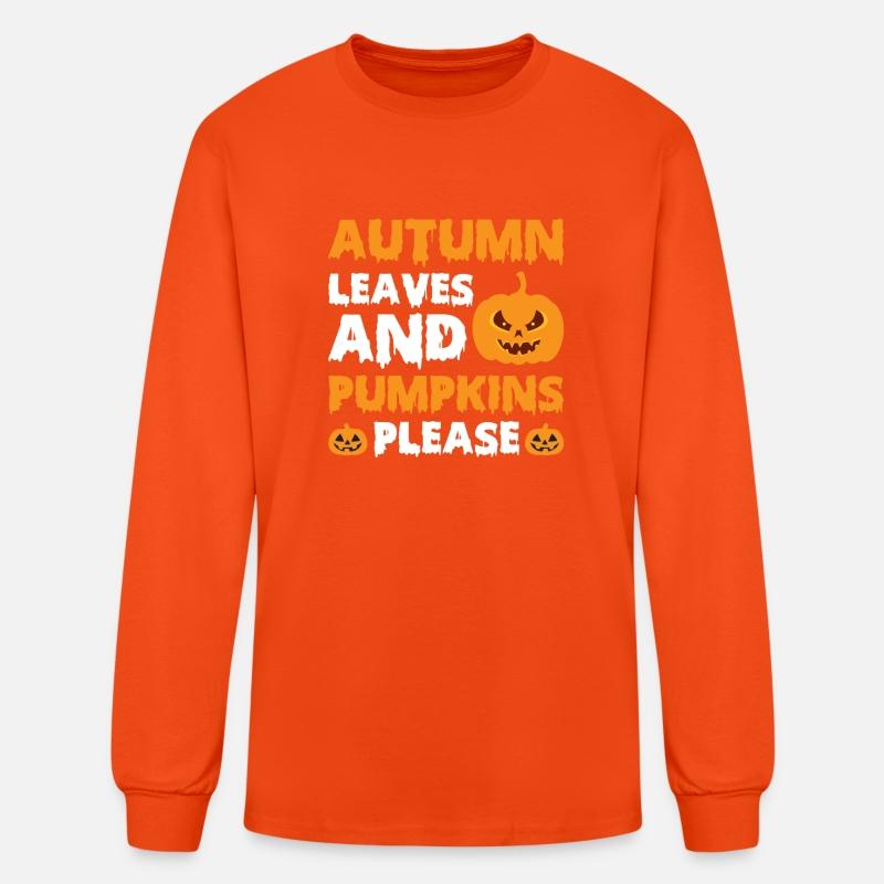 Autumn Leaves And Pumpkins Please