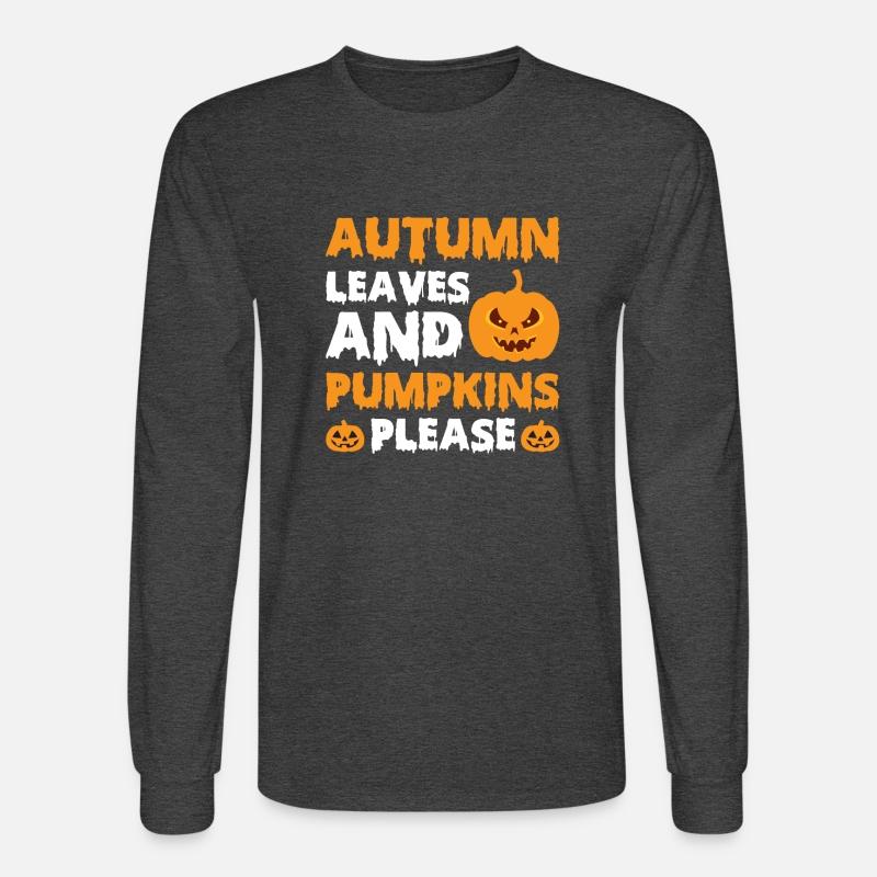 Autumn Leaves And Pumpkins Please