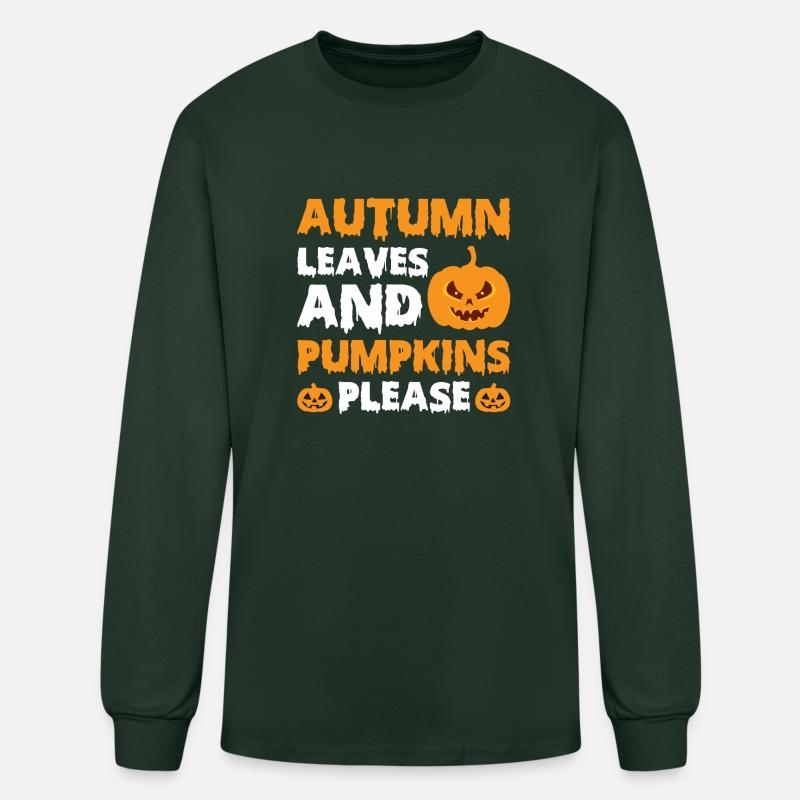 Autumn Leaves And Pumpkins Please