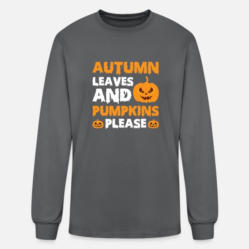 Autumn Leaves And Pumpkins Please