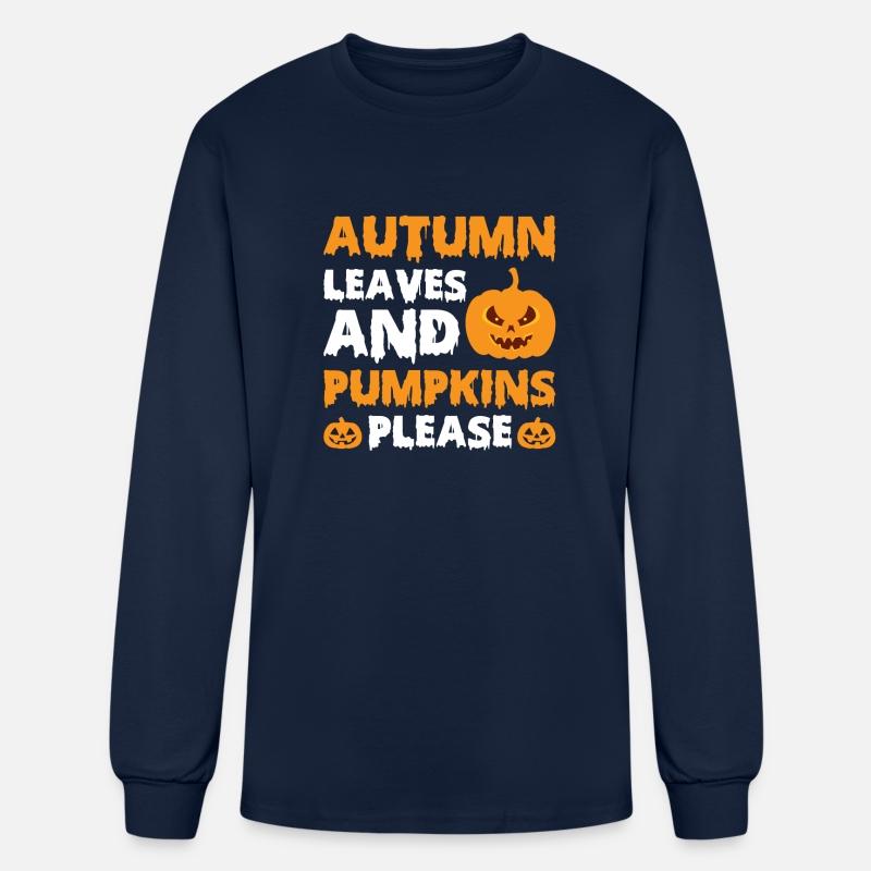 Autumn Leaves And Pumpkins Please