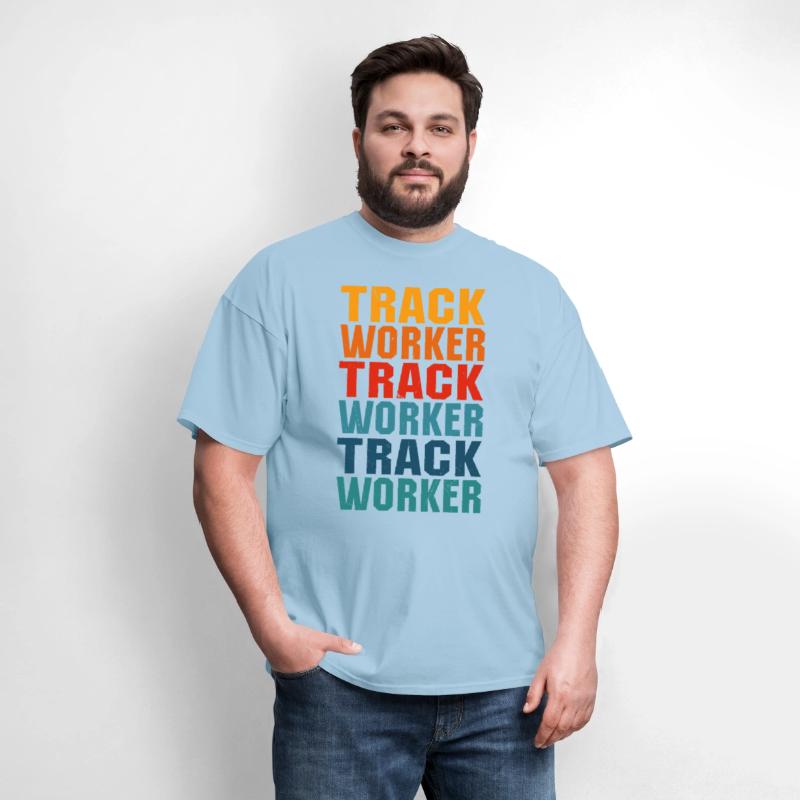 Awesome Track Worker Lettering Design