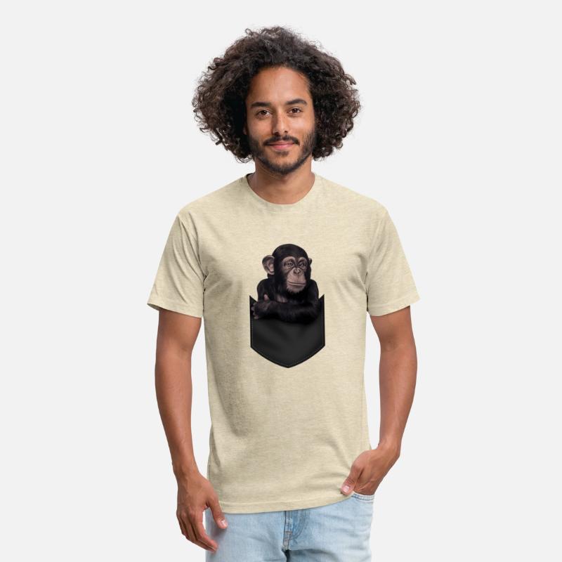 Baby Chimpanzee In Pocket Great Apes Africa