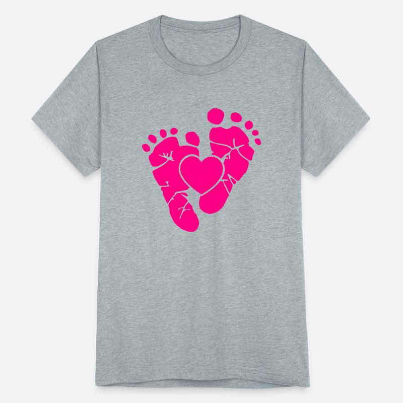 Baby Feet - Pregnancy Announcement - Mother Heart