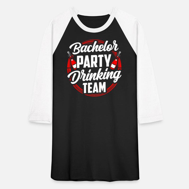 Bachelor Party Drinking Team Groom Bride
