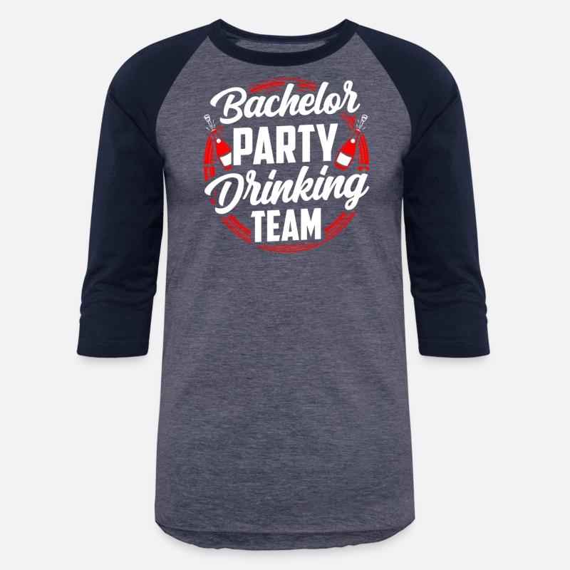 Bachelor Party Drinking Team Groom Bride