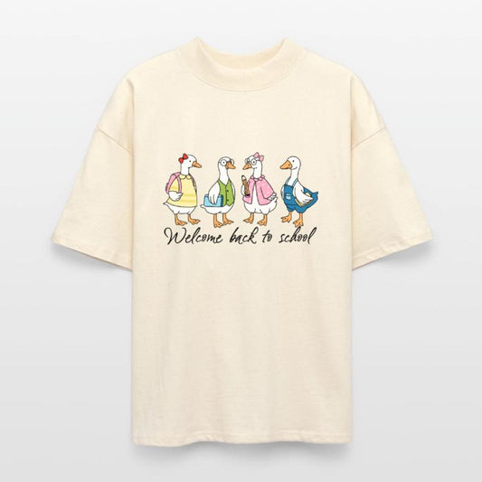 Back to School Goose Family Design