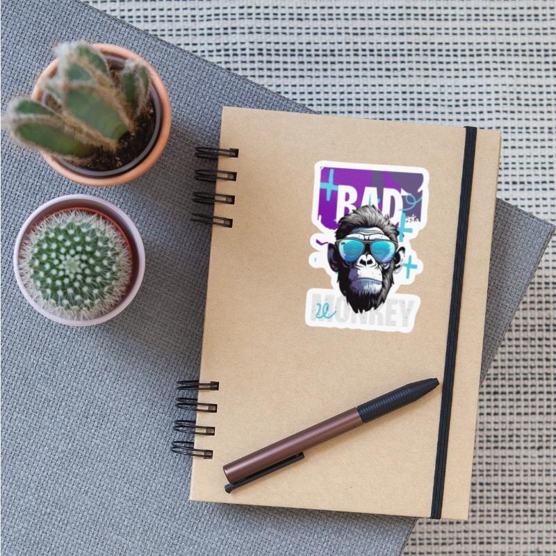 Bad Monkey Attitude – Cool Gorilla Shades Graphic