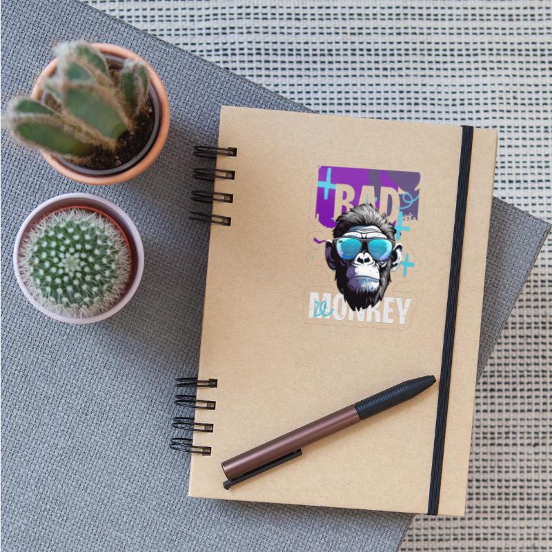 Bad Monkey Attitude – Cool Gorilla Shades Graphic
