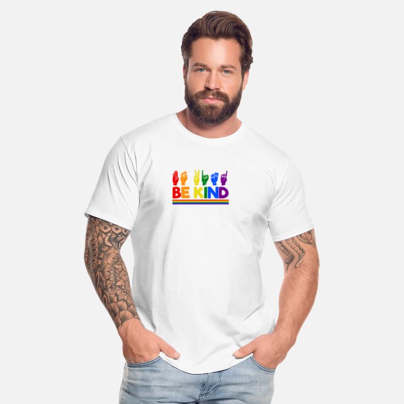 Be Kind Rainbow Color - Gay Pride LGBTQ