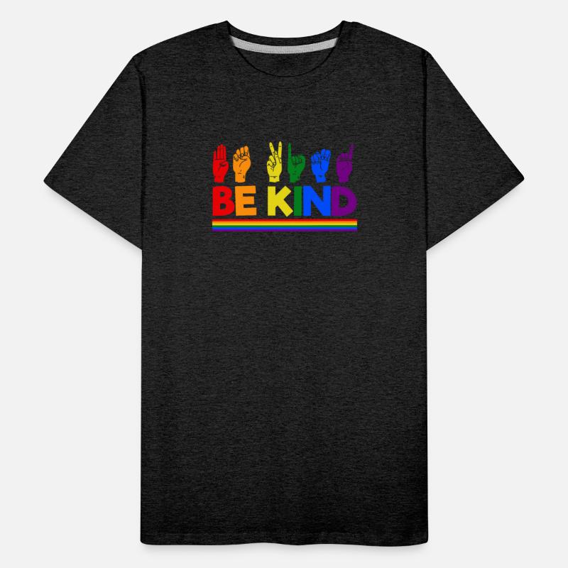 Be Kind Rainbow Color - Gay Pride LGBTQ