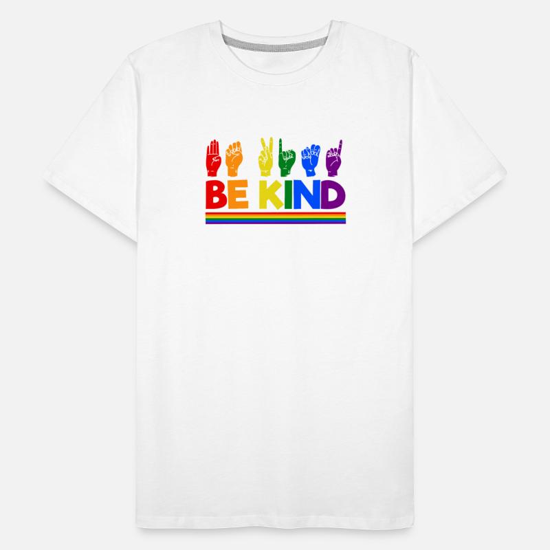 Be Kind Rainbow Color - Gay Pride LGBTQ