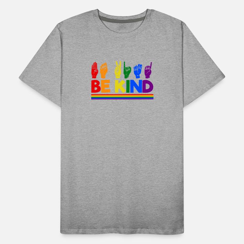Be Kind Rainbow Color - Gay Pride LGBTQ