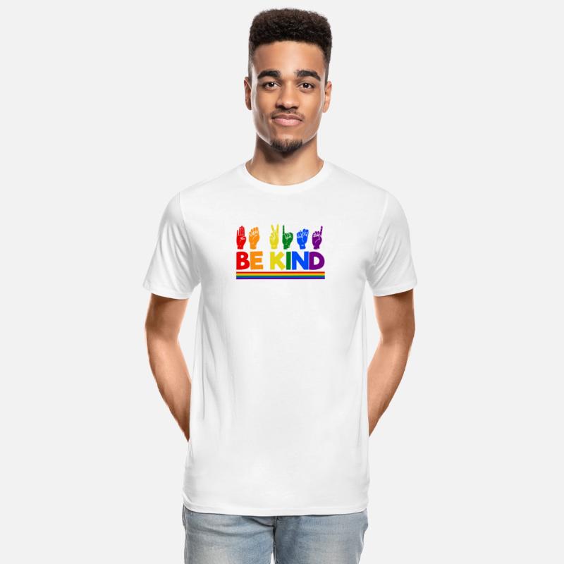 Be Kind Rainbow Color - Gay Pride LGBTQ