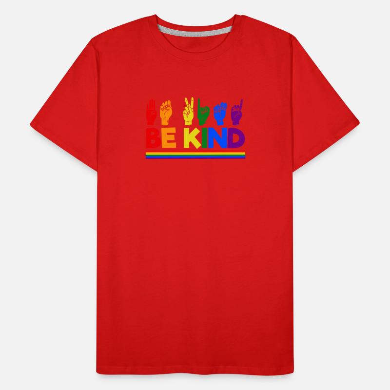 Be Kind Rainbow Color - Gay Pride LGBTQ