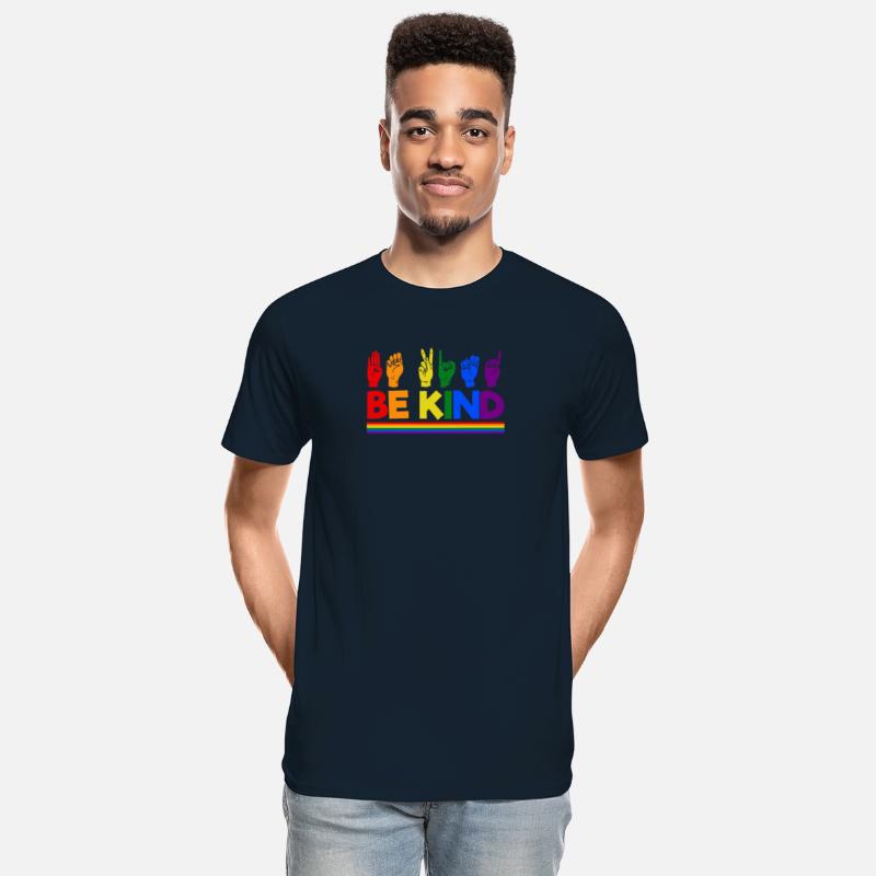 Be Kind Rainbow Color - Gay Pride LGBTQ