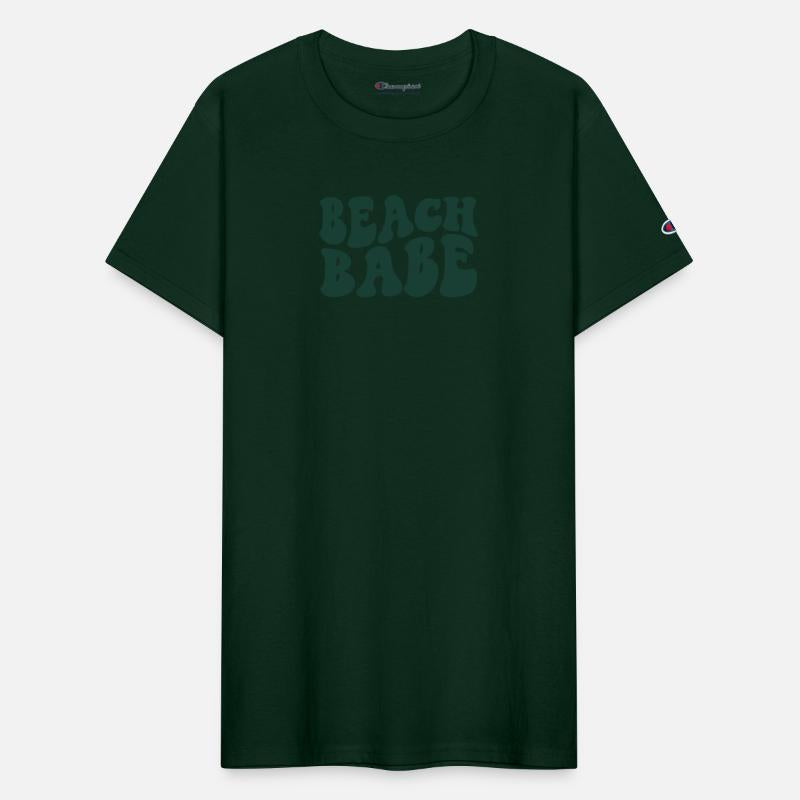 Beach Babe Emerald Green Beach Theme Bachelorette
