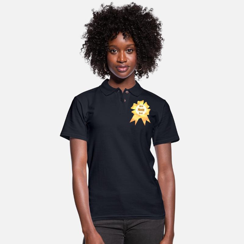 Best mom ever Golden winner award ribbon