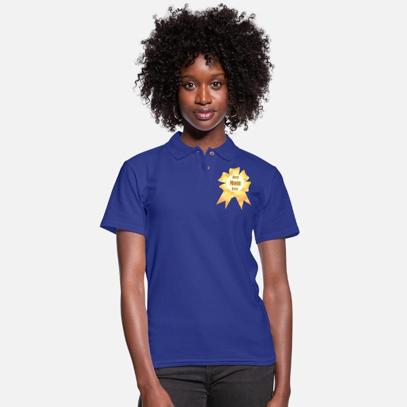 Best mom ever Golden winner award ribbon