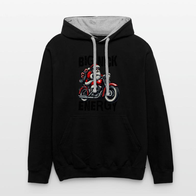 Big Nick Energy - Santa on a Motorcycle