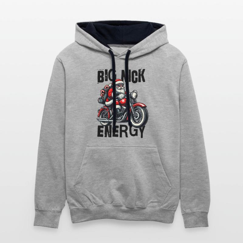 Big Nick Energy - Santa on a Motorcycle