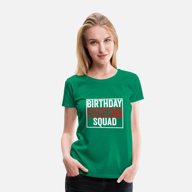 Birthday Security Squad Funny Family Party Best Ev