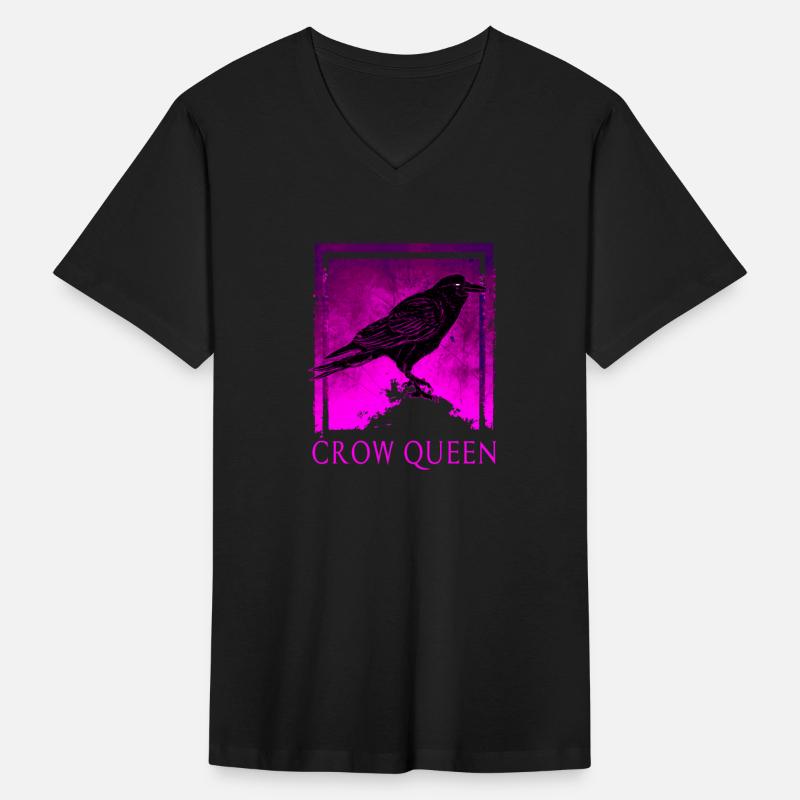 Black Crow Queen Bird Watching Gift Idea Raven