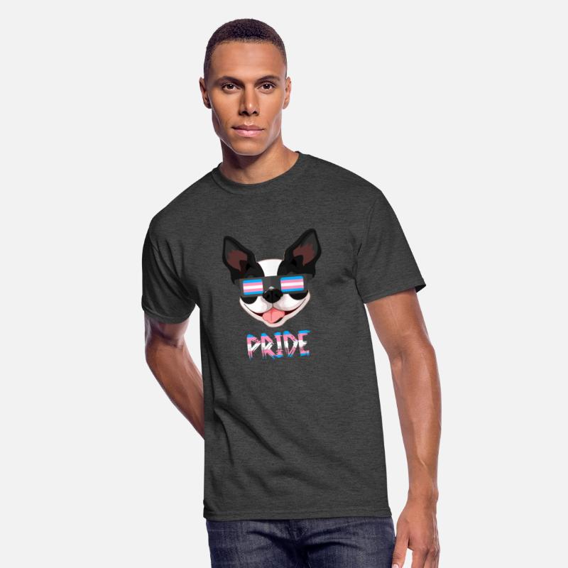 Boston Terriers Transgender Flag Lgbt