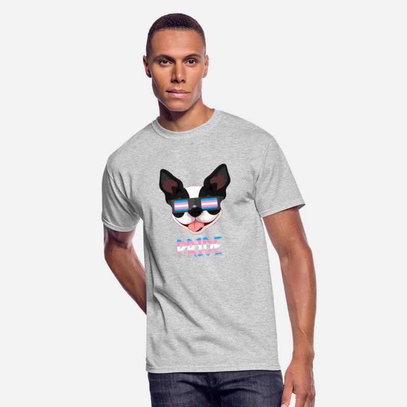 Boston Terriers Transgender Flag Lgbt