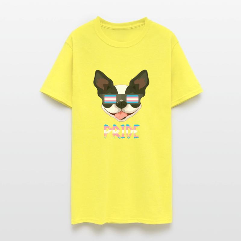 Boston Terriers Transgender Flag Lgbt