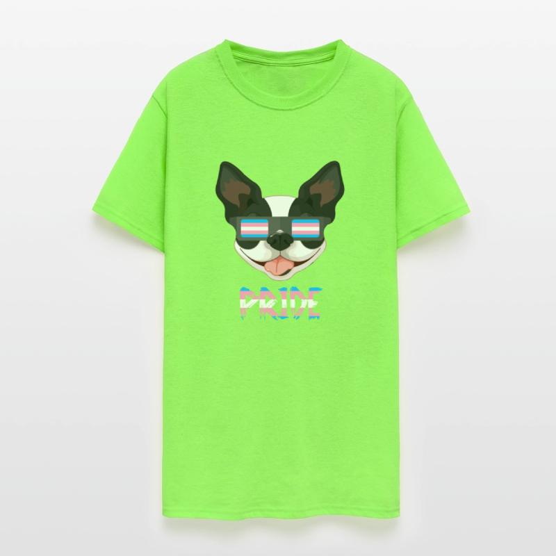 Boston Terriers Transgender Flag Lgbt