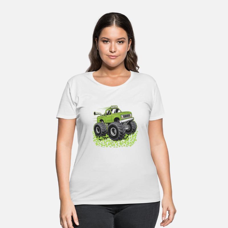 Boys St Patricks Day Toddler Lucky Monster Truck