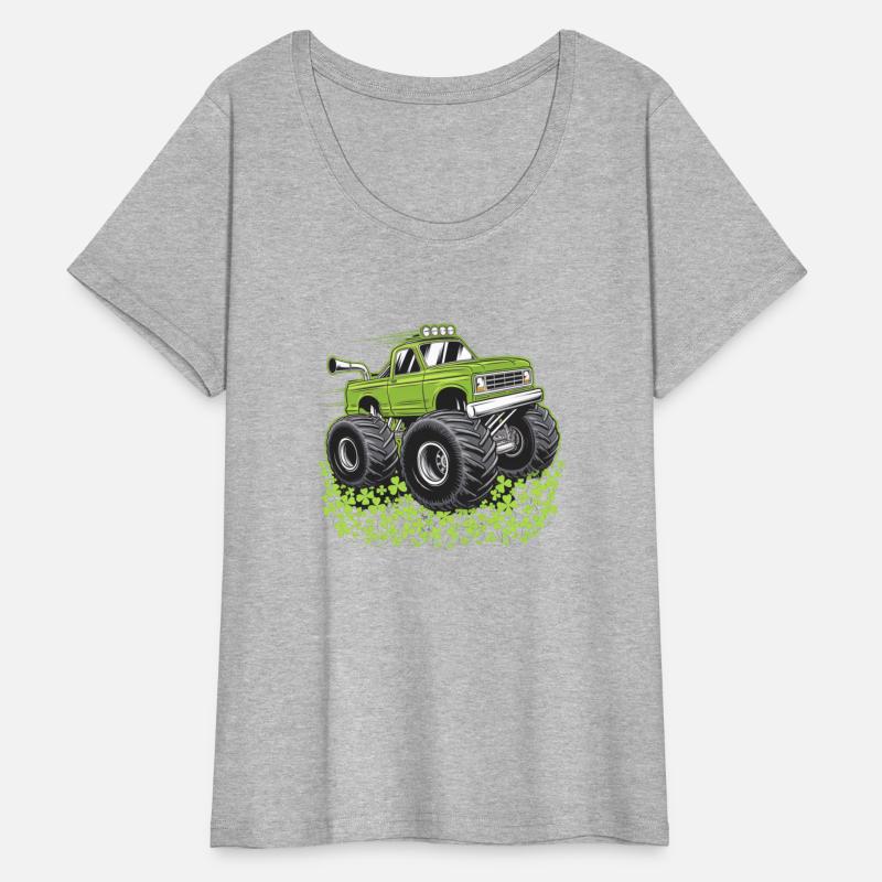 Boys St Patricks Day Toddler Lucky Monster Truck