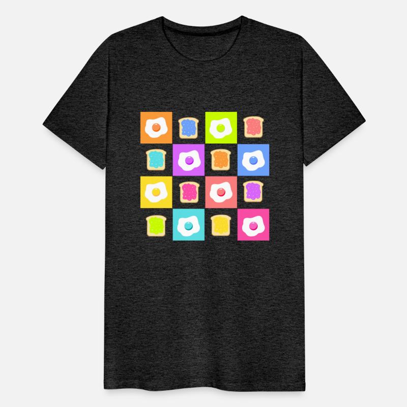 Breakfast - Neon Eggs and Toast