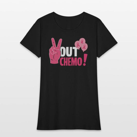Breast Cancer Awareness Month Pink Ribbon Chemo